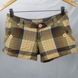 Vintage O'Neill Plaid Low Rise Shorts